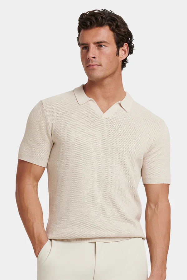 Polo Capri Curta Creme